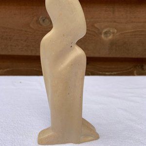 Vintage Soapstone "Male Profile" Sculpture